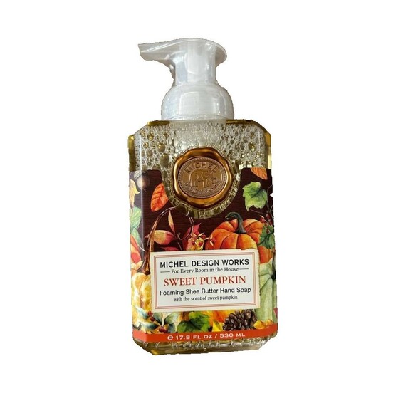 New Michel Design Works Foaming Hand Soap, Sweet Pumpkin - Picture 1 of 3